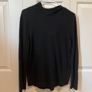 Mens Lululemon Pull Over Shirt With Hoodie